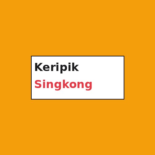 Keripik Singkong Pedas